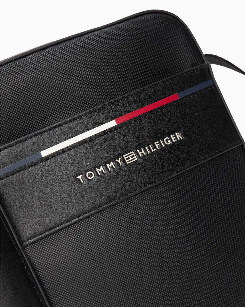 Tommy Hilfiger Foundation Mini Çapraz Askılı Çanta Black