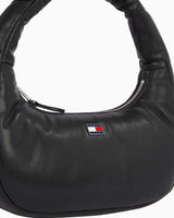 Tommy Hilfiger Pillow Mini Hobo Omuz Çantası Black