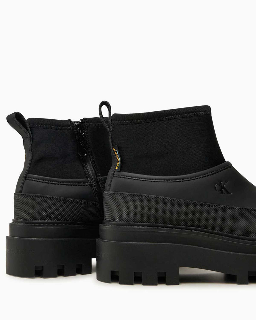 Calvin Klein Jeans Flatform Low Boots Triple Black