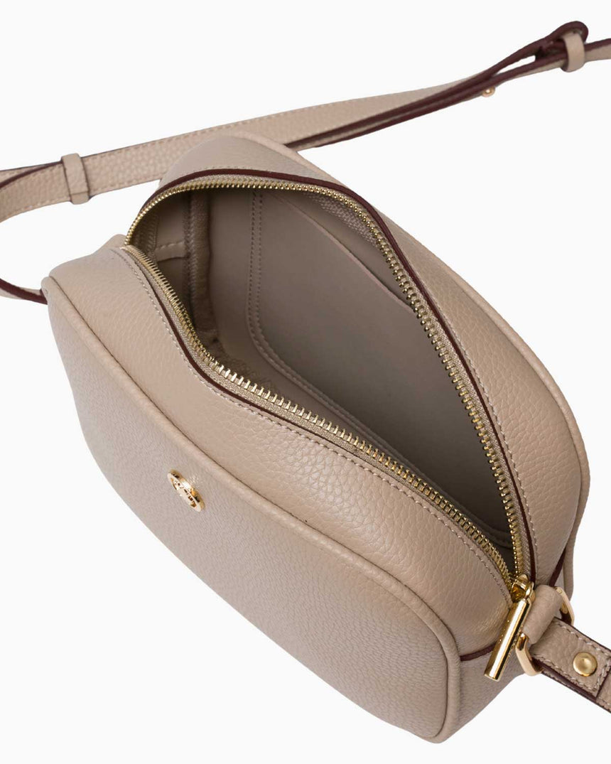 Us Polo Assn Logolu Omuz Çantası Bej