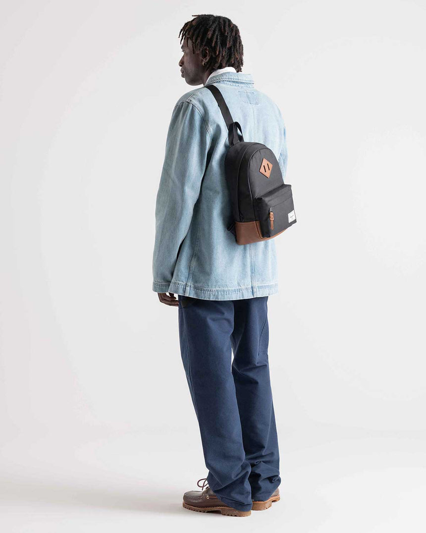 Herschel Heritage Shoulder Bag Sırt Çantası Black/Tan
