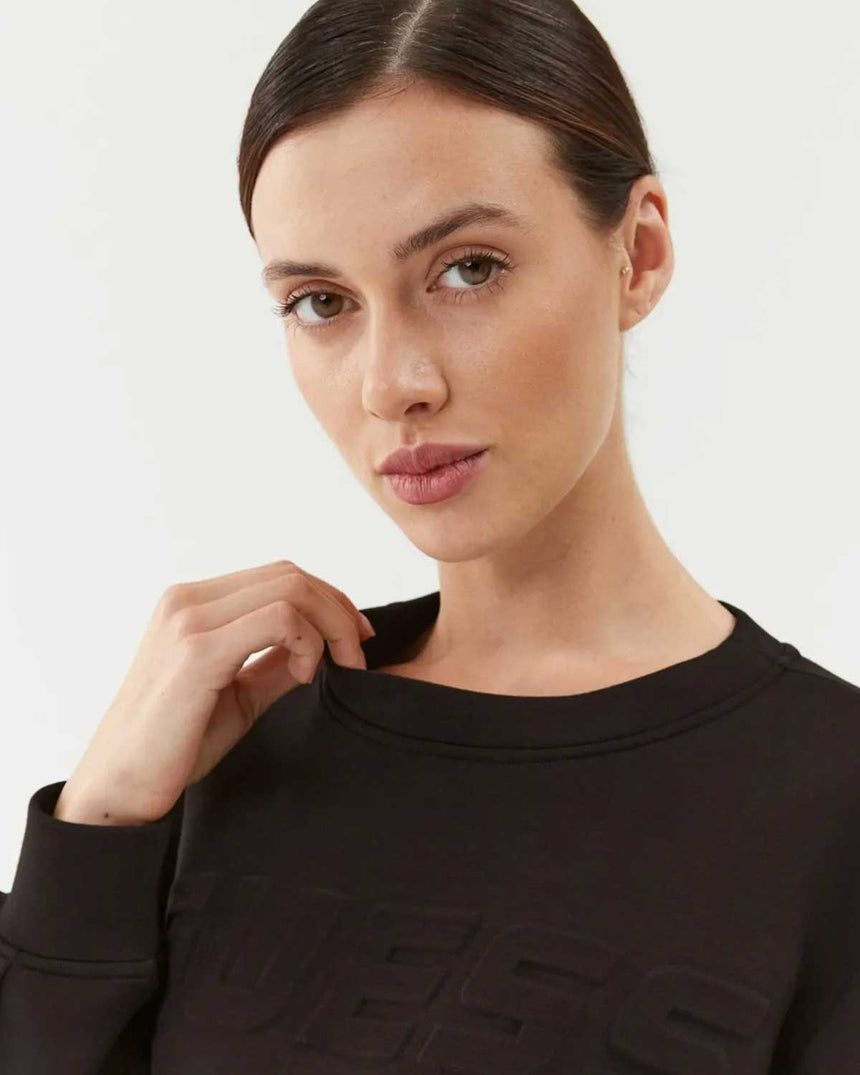 Guess Cindra Kabartma Logolu Sweatshirt