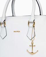 Nautica Uzun Askı Detaylı El Çantası Beyaz