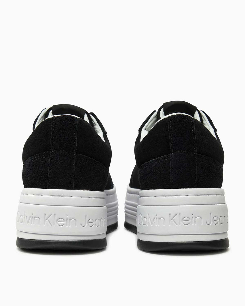 Calvin Klein Jeans Bolf Platform Lace Up Sneaker Black/Bright White