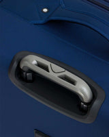 Us Polo Assn Şerit Detaylı Büyük Boy Kumaş Valiz Lacivert