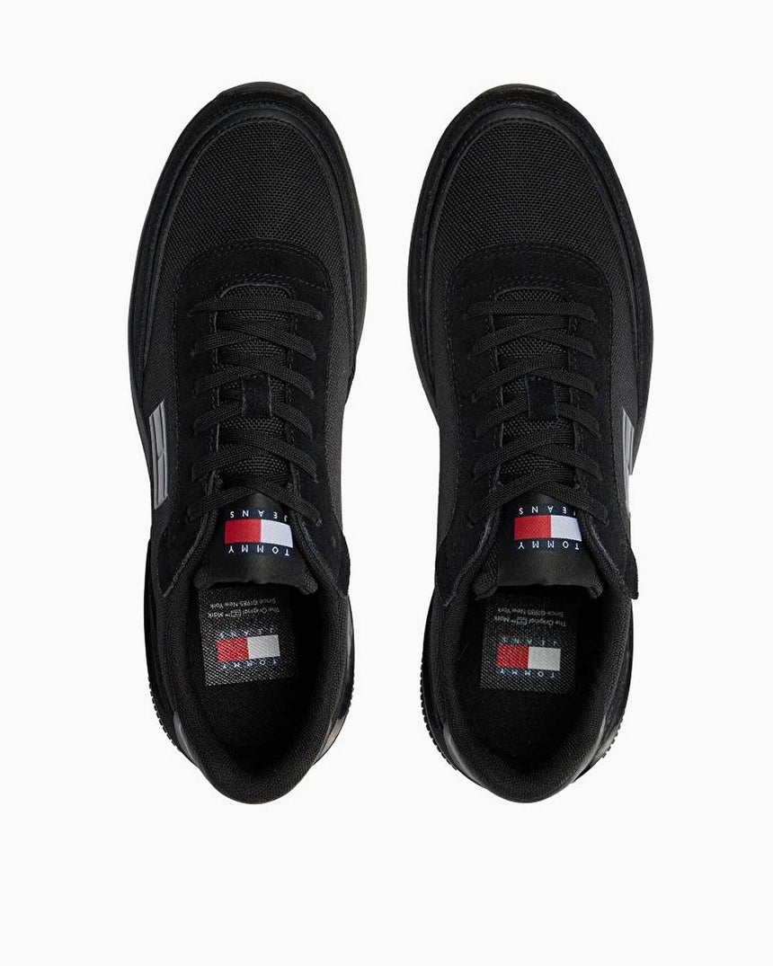 Tommy Hilfiger Tecnihal Runner Low Top Sneakers Black