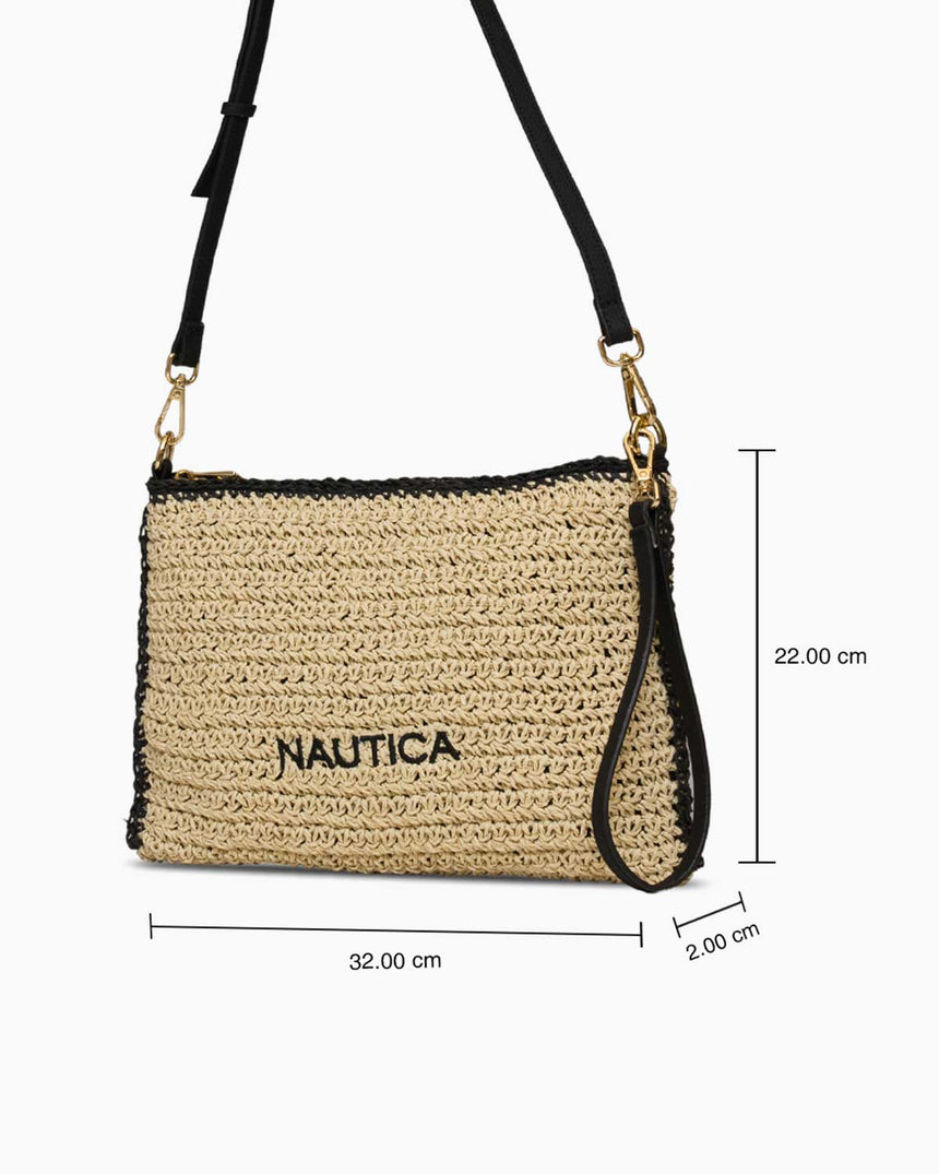 Nautica Kadın Postacı Çantası Açık Bej