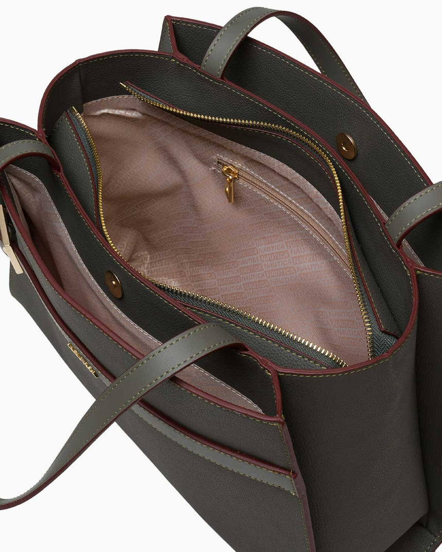 Nautica Ladies Omuz Çantası Açık Haki