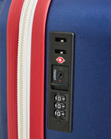 Us Polo Assn Geniş İç Hacimli Orta Boy Valiz Lacivert