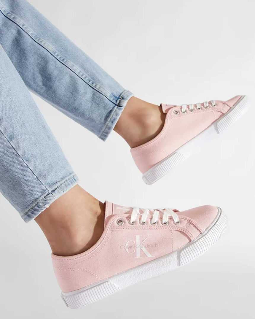 Calvin Klein Vulcanized Essential Kadın Sneakers Pale Conch Shell