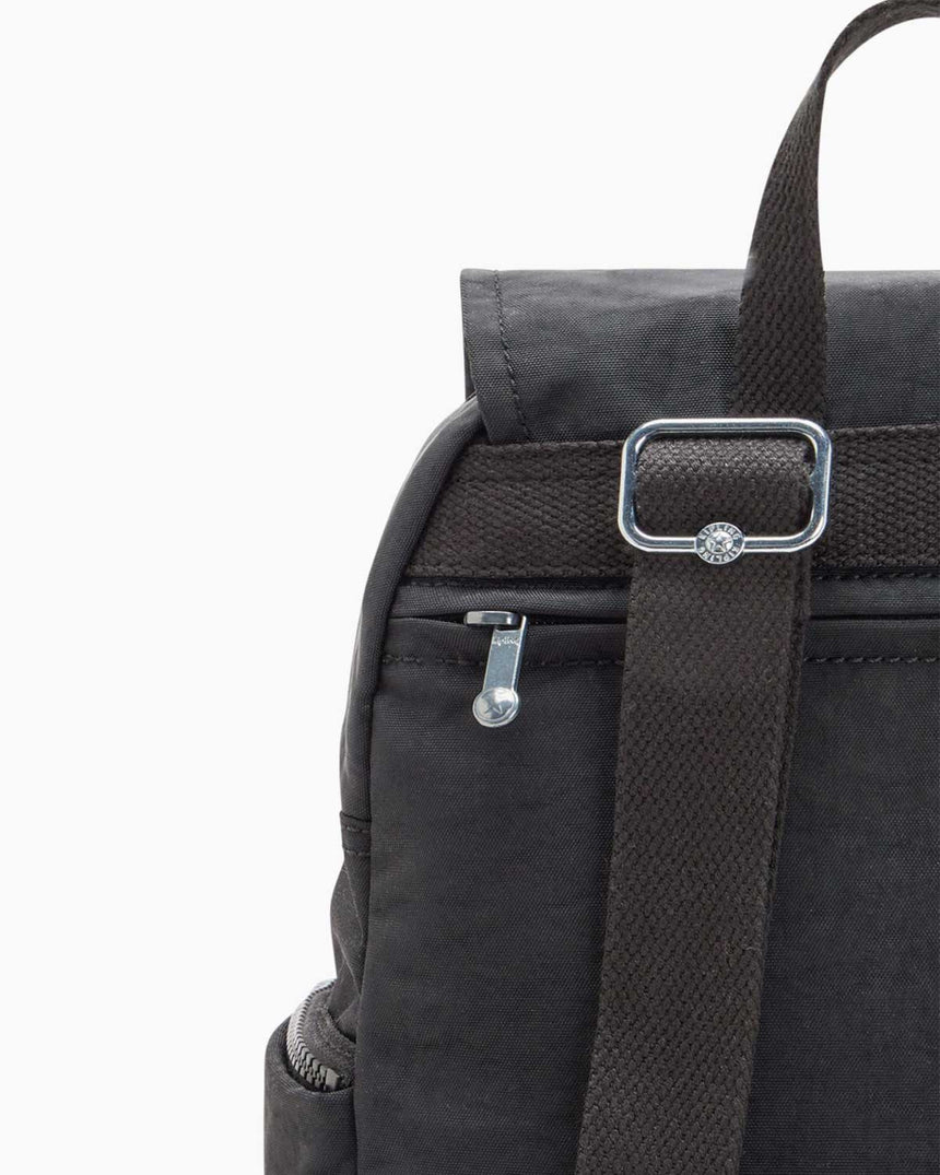 Kipling City Zip S Basic Sırt Çantası Black Noir