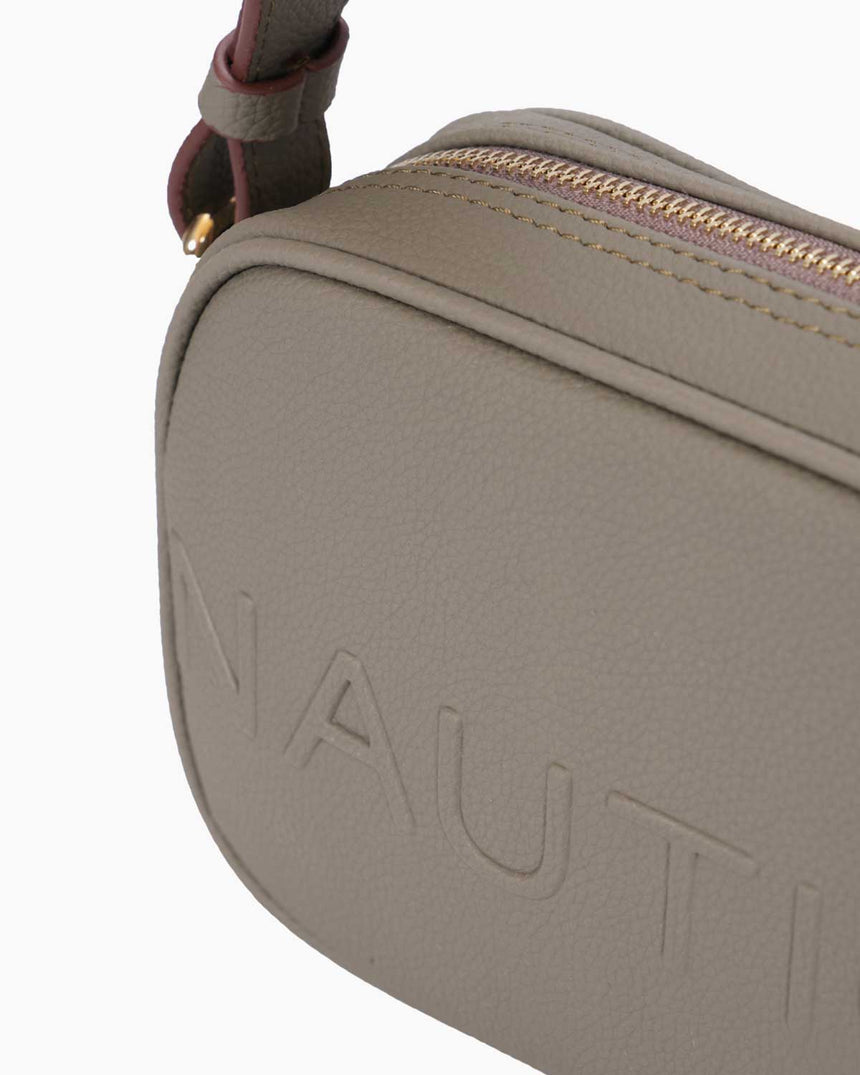 Nautica Mini Cüzdan Detaylı Çapraz Askılı Çanta Açık Haki