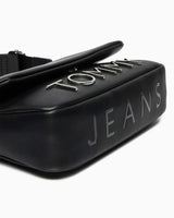 Tommy Hilfiger Bold Elongated Mini Omuz Çantası Black
