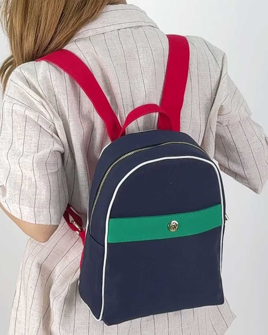 Us Polo Assn Logolu Sırt Çantası Lacivert