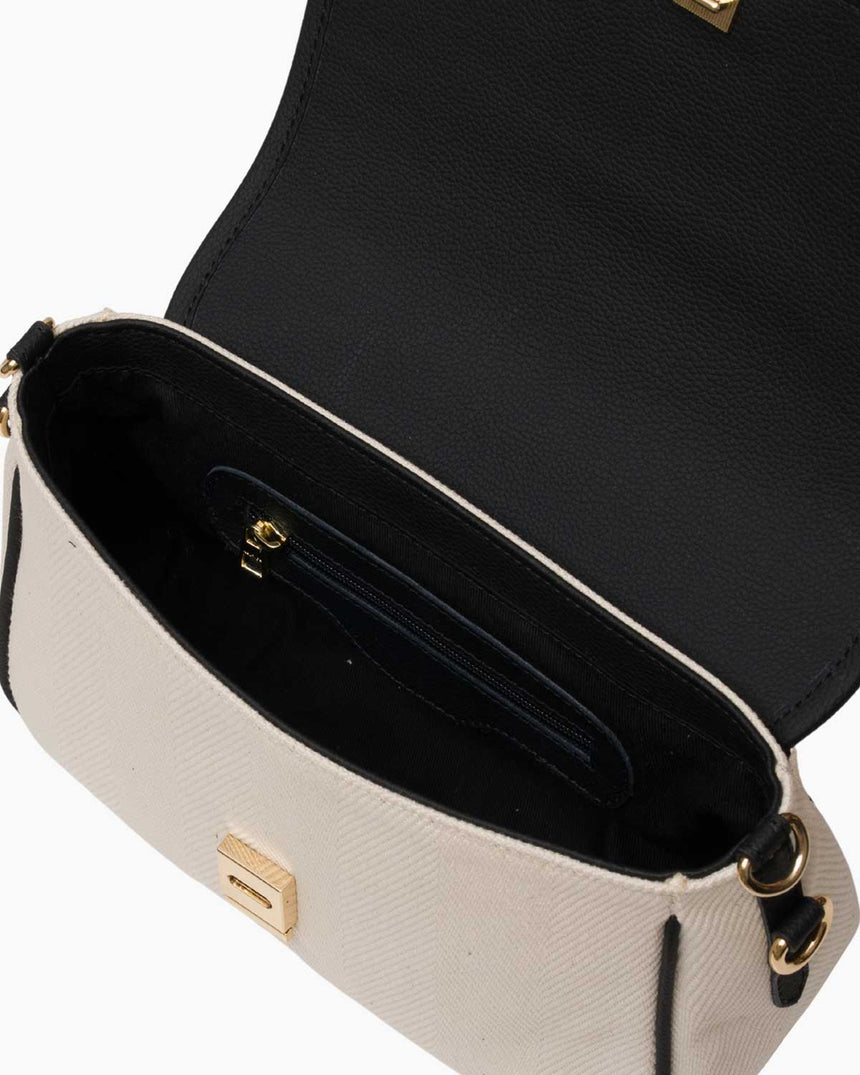 Nautica Omuz Çantası Bej - Siyah