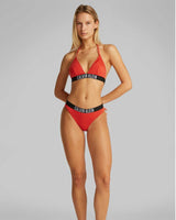 Calvin Klein Triangle Bikini Üstü Flaming Chili