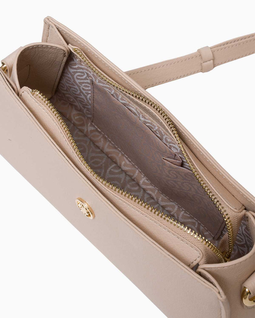 Us Polo Assn Logolu Omuz Çantası Bej
