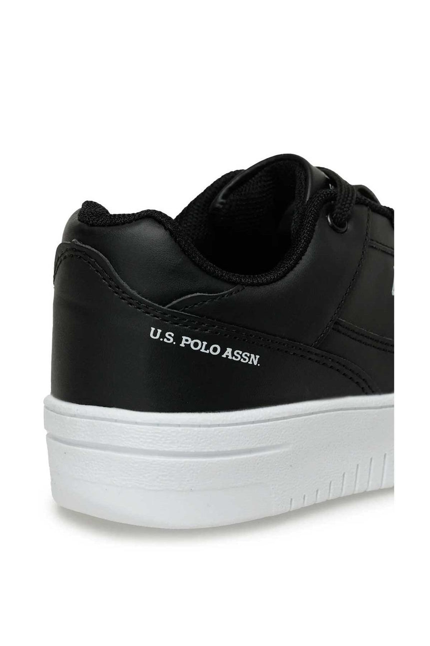 Us Polo Assn 3M Lee Vmn 3Fx Kadın Sneakers Siyah - Beyaz