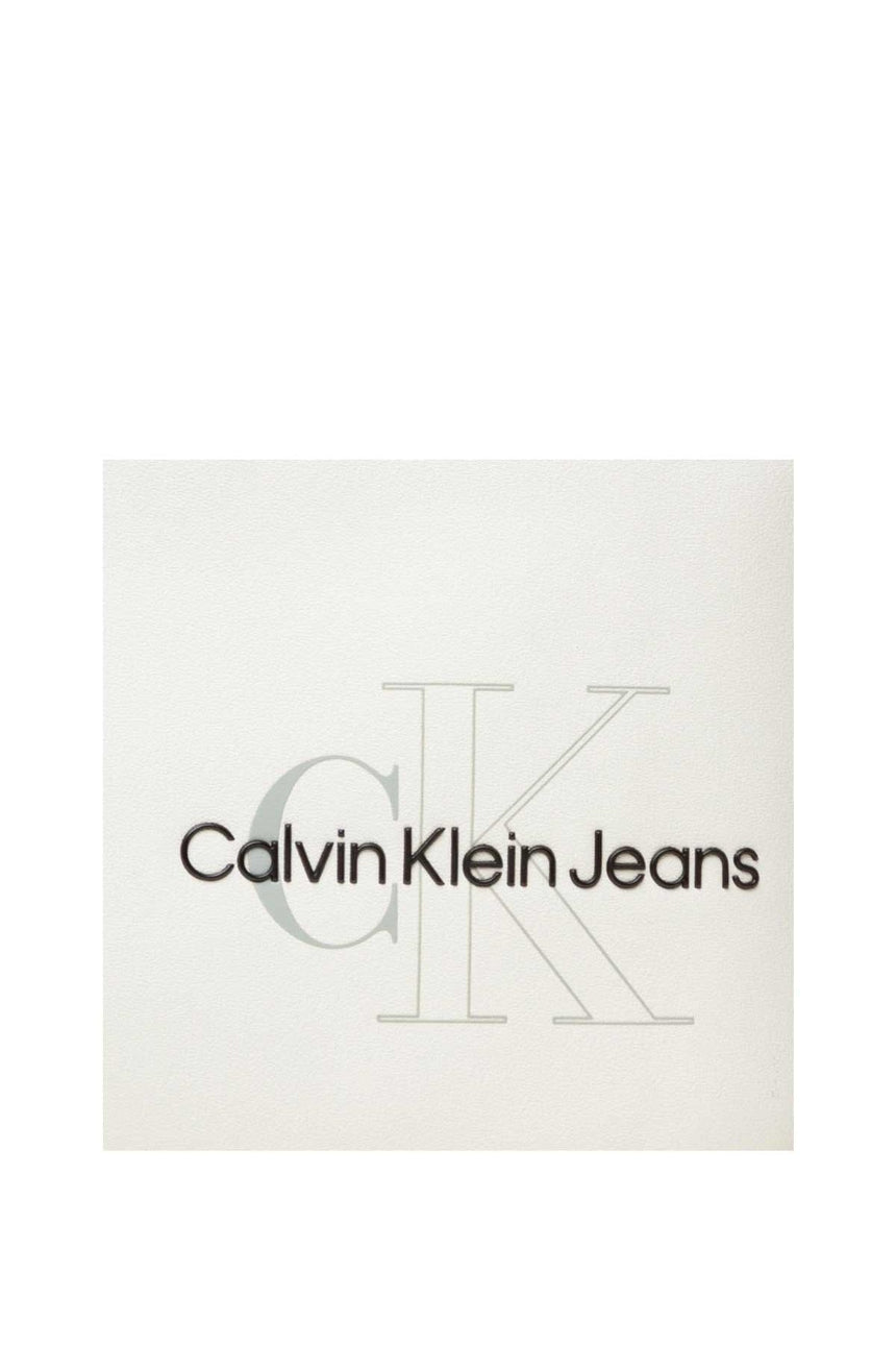 Calvin Klein Sculpted Shoulder Pouch Two Tone Kadın Omuz Çantası Warm White