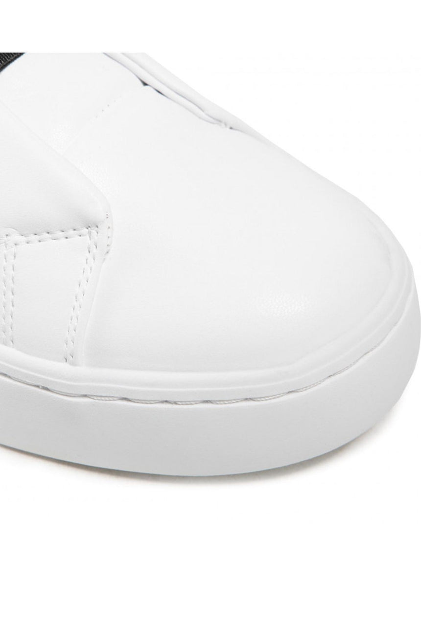 Calvin Klein Cupsole Slipon Elastic Lth Kadın Sneakers Bright White