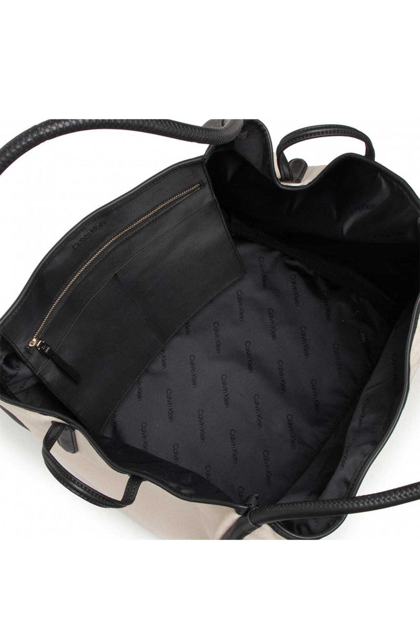 Calvin Klein Calvin Resort Carry All Bag Cnvs Kadın Omuz Çantası Sand