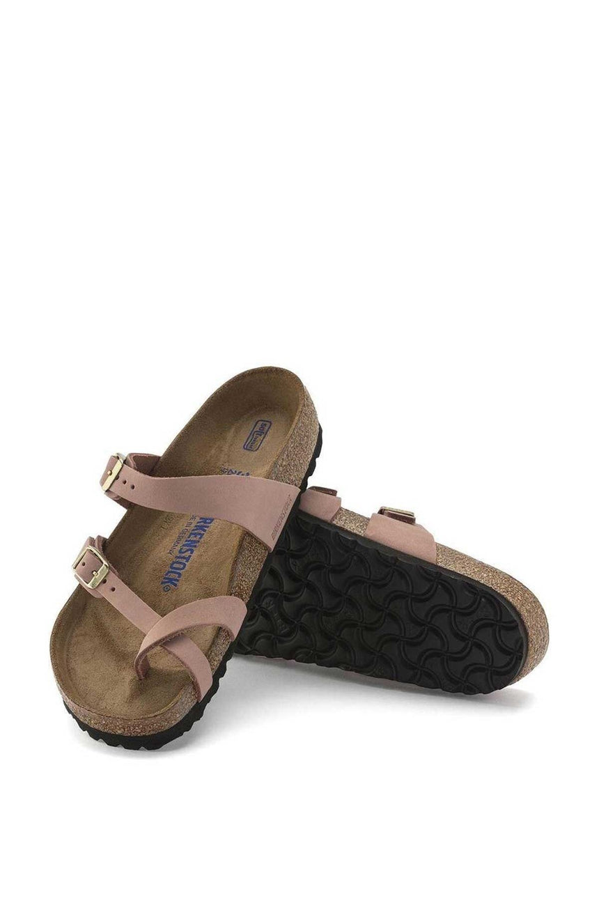 Birkenstock Mayari Sfb Nubuck Kadın Terlik Old Rose