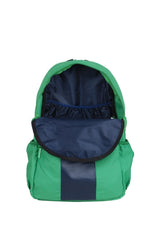 Benetton Ön Cepli Sırt Çantası Yeşil - Lacivert