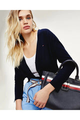 Tommy Hilfiger Th City Satchel Kadın El Çantası Sky Captain