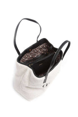 Guess Vikky Tote Kadın Omuz Çantası Natural Python