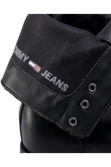 Tommy Hilfiger Essential Dressed Lace Up Boot Kadın Bot Black