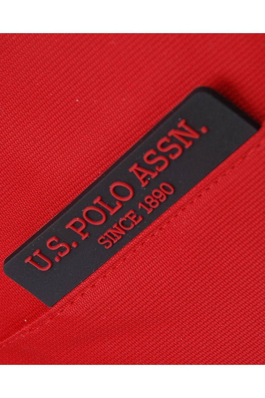 U.s Polo Assn. Üç Bölmeli Sırt Çantası Kırmızı