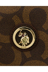 U.s Polo Assn Tek Bölmeli Kadın Çapraz Askılı Çanta Kahve - Kahve