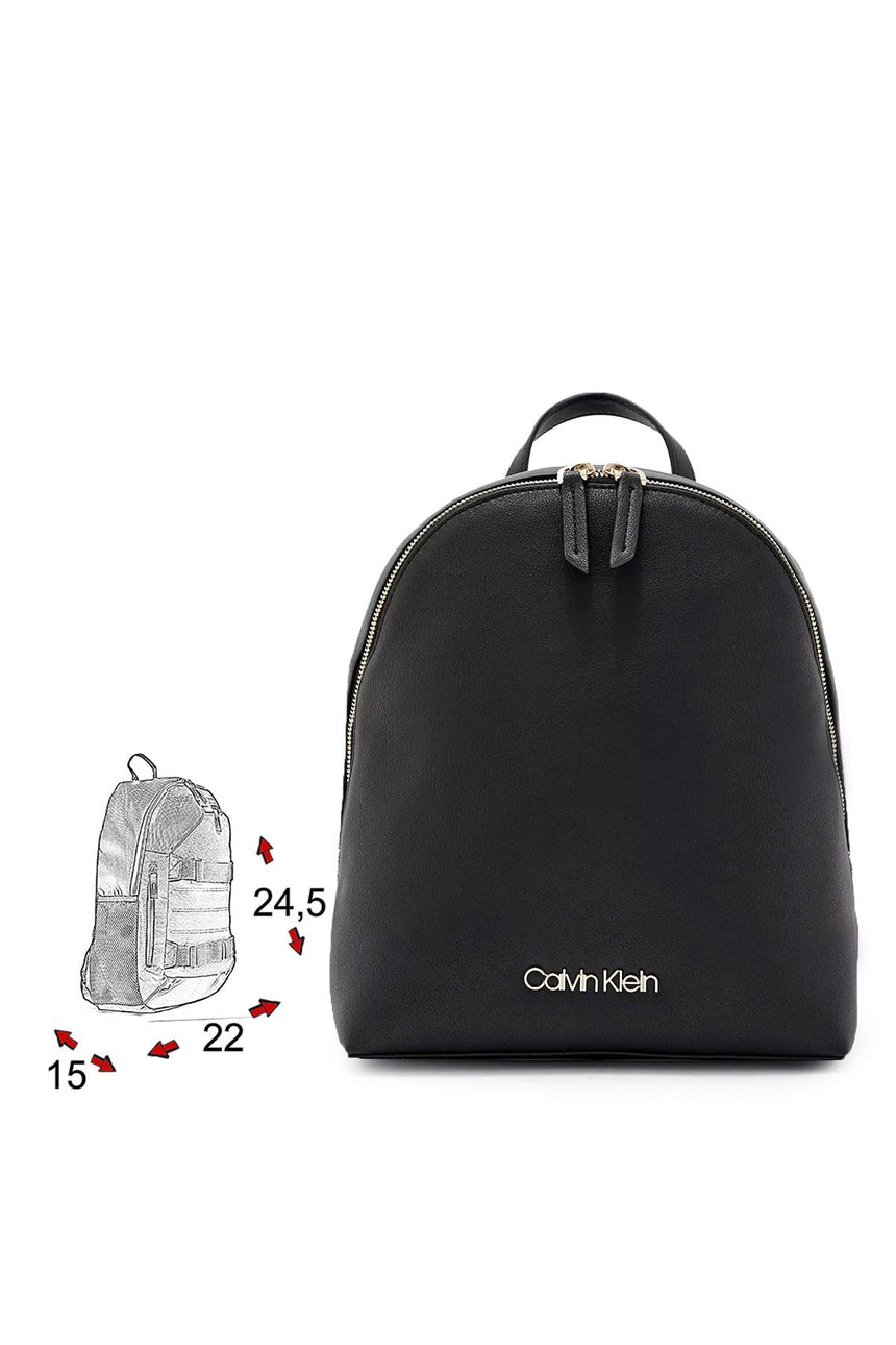 Calvin Klein Round Bp Sm Kadın Sırt Çantası Black