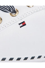 Tommy Hilfiger Nautical Lace Up Sneaker Kadın Ayakkabı White