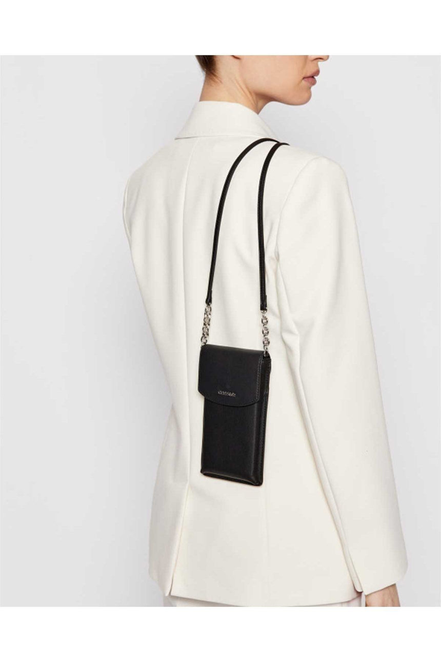 Calvin Klein Kadın Must Xbody Telefon Kılıfı - Cüzdan CK Black