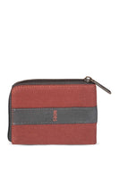 Nors Locky Fermuarlı Erkek Cüzdan Kiremit