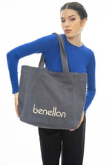 Benetton Omuz Çantası Lacivert