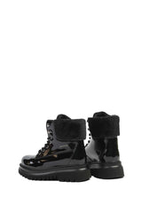 Pierre Cardin Polarlı Bot Rugan Siyah