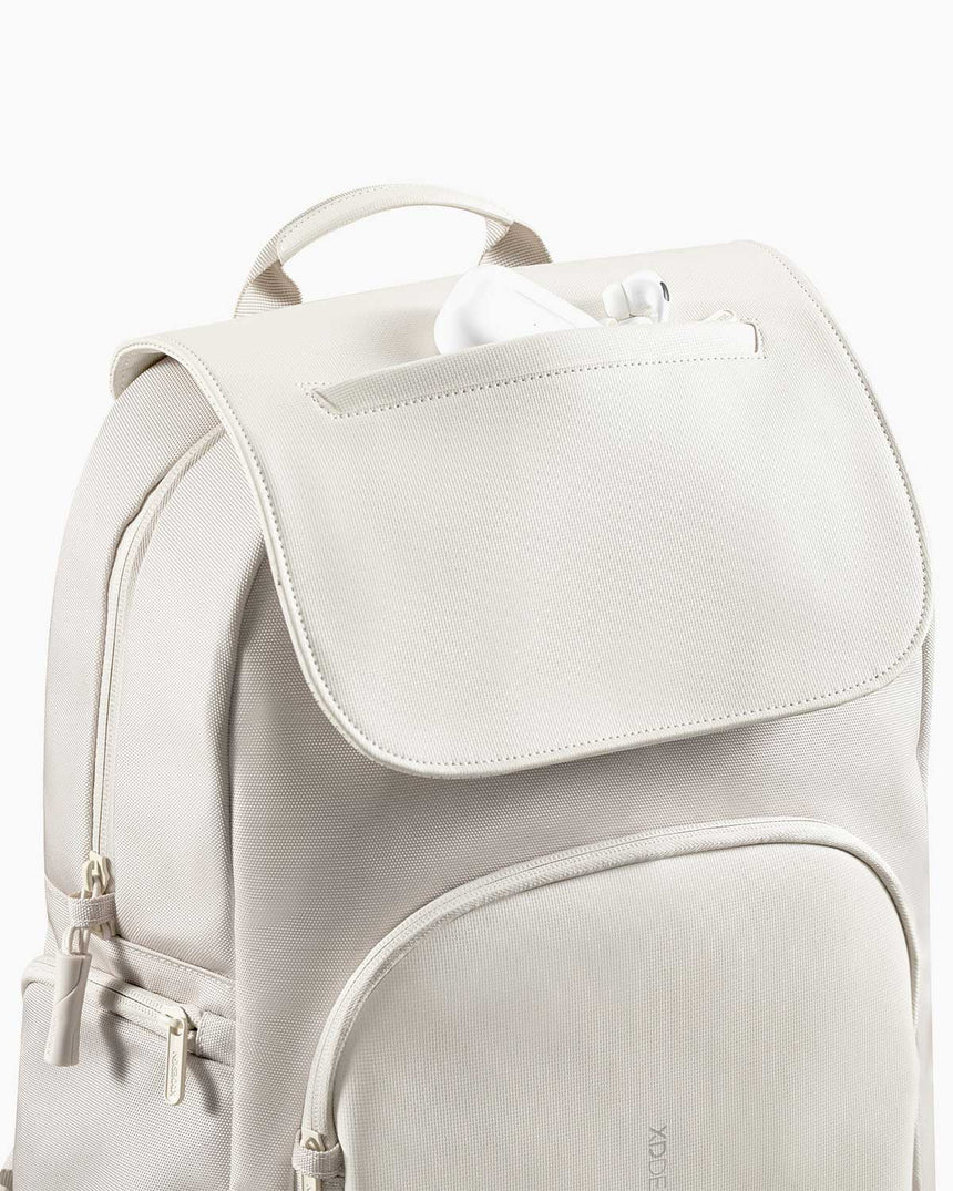 XD Design Soft Daypack Hırsızlık Önleyici Sırt Çantası Light Grey