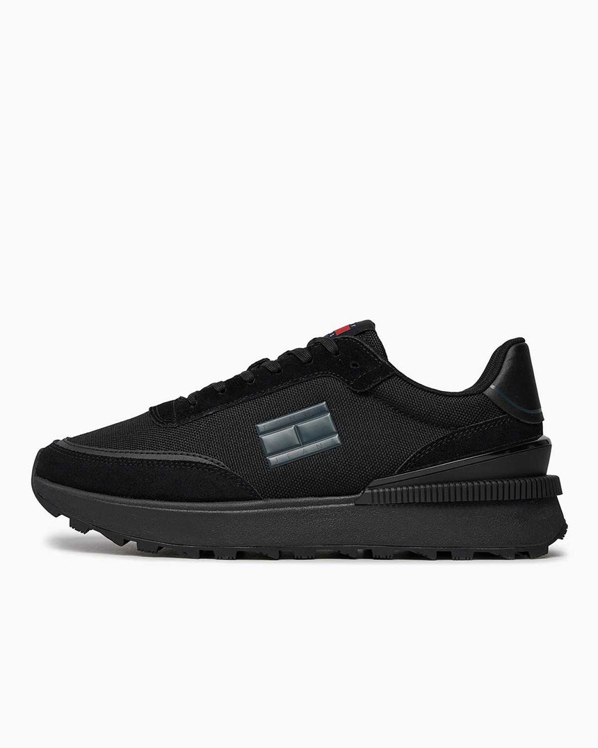 Tommy Hilfiger Tecnihal Runner Low Top Sneakers Black