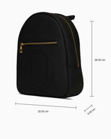 Nautica Logo Yazılı Sırt Çantası Siyah