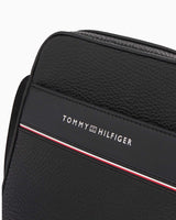 Tommy Hilfiger Corp Business Mini Reporter Çapraz Askılı Çanta Black