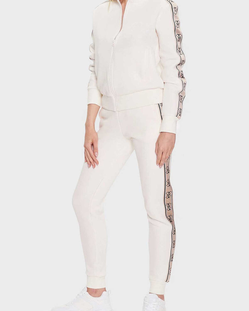 Guess Britney Pamuklu Regular Fit Cepli Jogger Eşofman Altı Ocean Salt