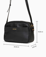 Us Polo Assn Logo Detaylı Çapraz Askılı Çanta Siyah