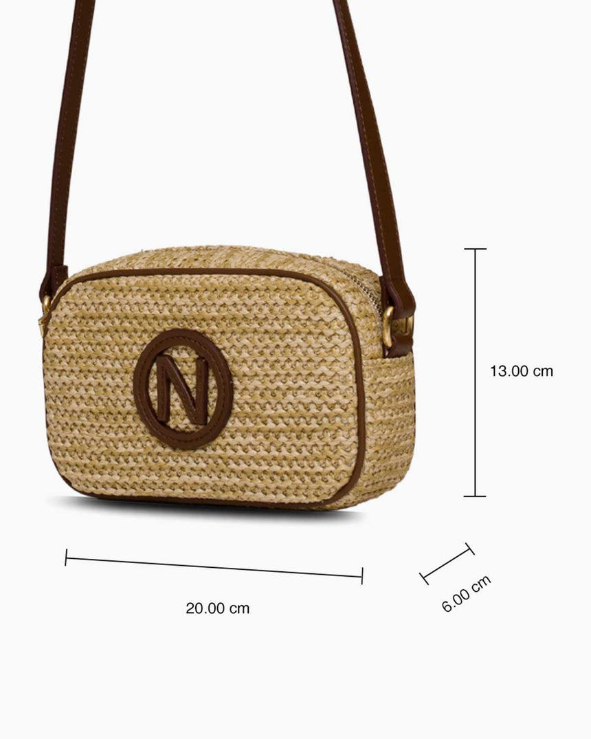 Nautica Omuz Çantası Bej - Açık Kahve