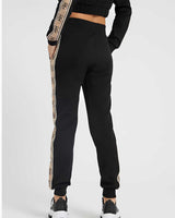 Guess Britney Pamuklu Regular Fit Cepli Jogger Eşofman Altı Jet Black A996