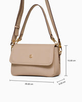 Us Polo Assn Logolu Omuz Çantası Bej