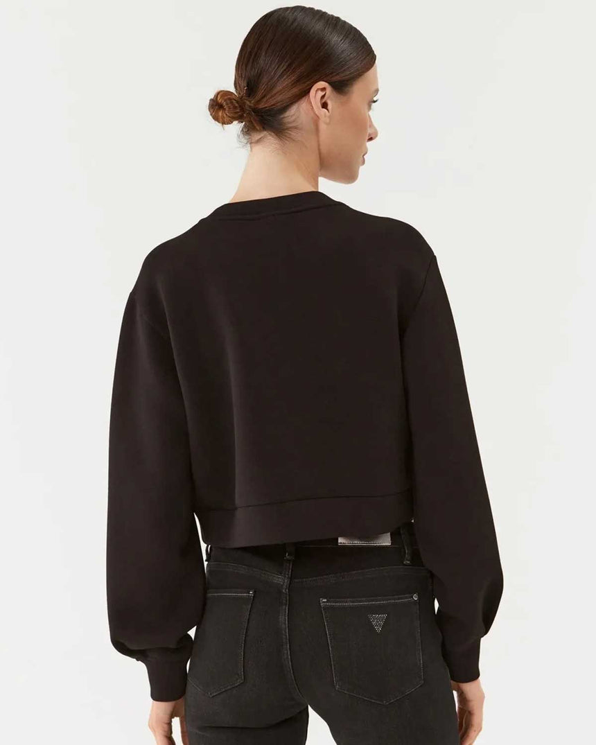 Guess Cindra Kabartma Logolu Sweatshirt