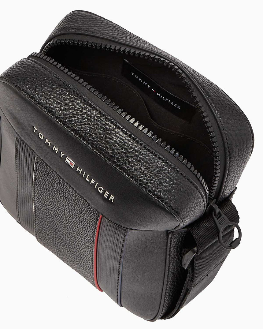 Tommy Hilfiger Foundation Mini Reporter Çapraz Askılı Çanta Black