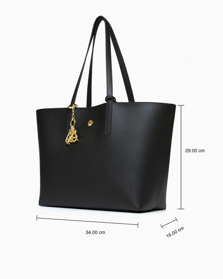 Us Polo Assn Logolu Omuz Çantası Siyah